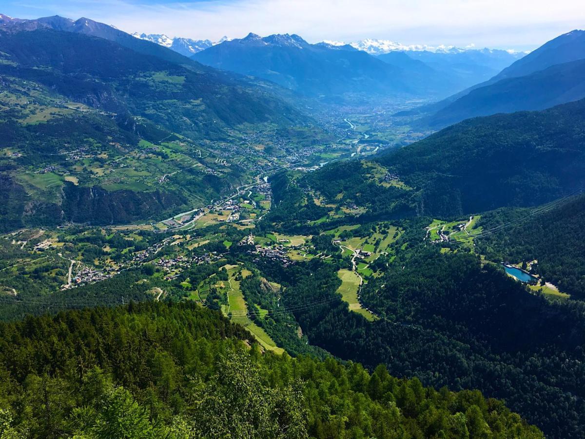 Apartmán Le Cre Introd Exteriér fotografie